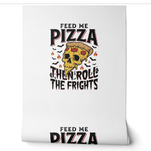 Pizza Horror Shirt Vintage Engraving Movie Night D Wallpaper