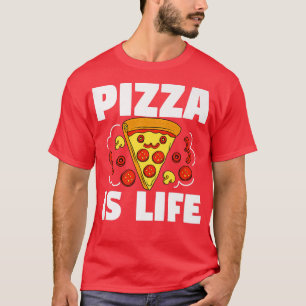 Pizza Is Life Pizza Pie Food Lover Funny Premium 1 T-Shirt