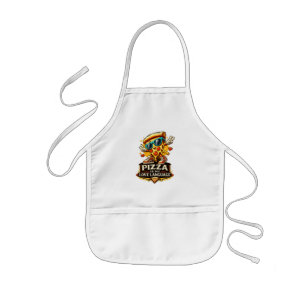 Pizza Is My Love Funny Pizza Lover Gift  Kids Apron