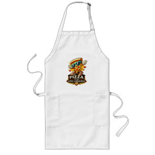 Pizza Is My Love Funny Pizza Lover Gift  Long Apron