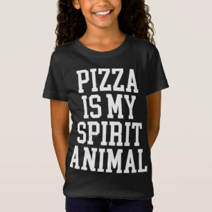 Pizza is my Spirit Animal - Funny T-Shirt