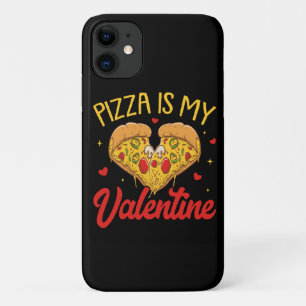 Pizza Is My Valentine Happy Valentines Day Case-Mate iPhone Case