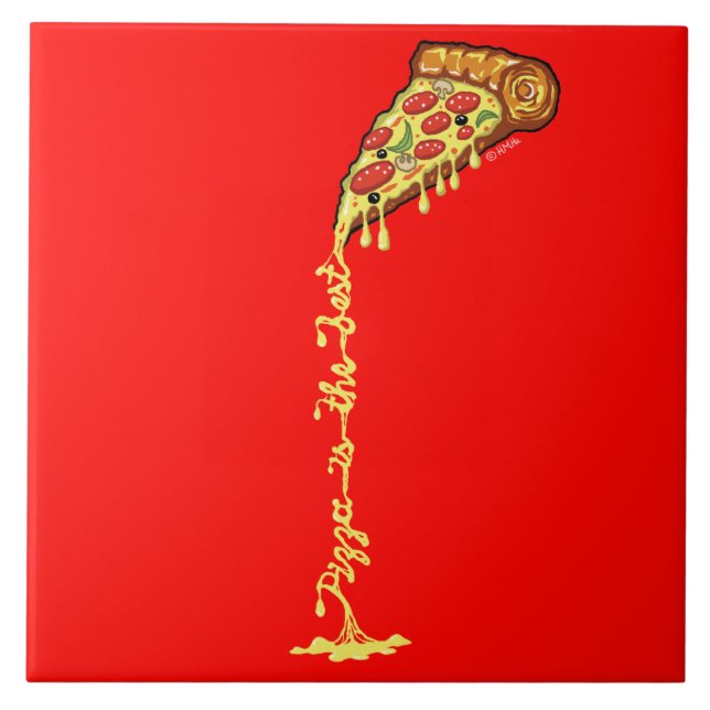 Pizza is the best tile (Front)