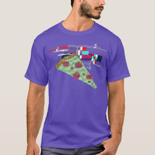 Pizza Italian Glitch Programming Men Women Kids 20 T-Shirt