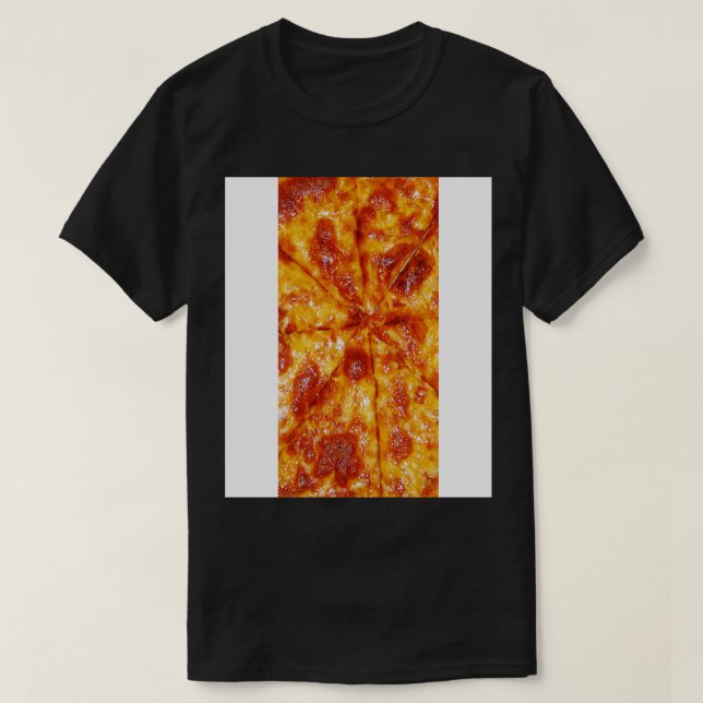 Pizza Italian Italy Italia Italiano Food T-Shirt (Design Front)
