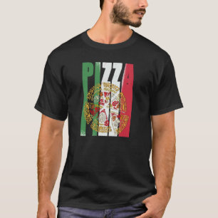 Pizza Italy Flag Pizzeria Pizza Baker Pizza T-Shirt