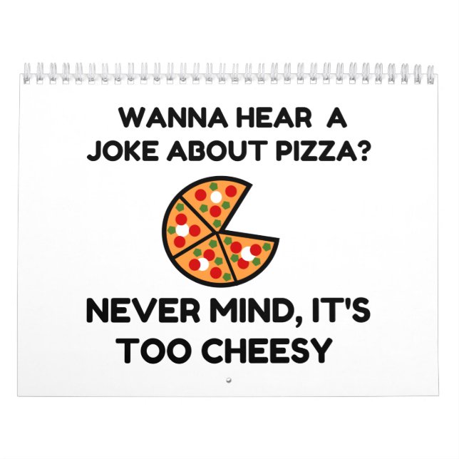 Pizza Joke Calendar (Cover)