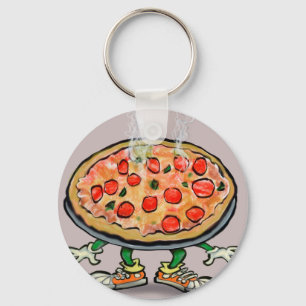 Pizza Key Ring