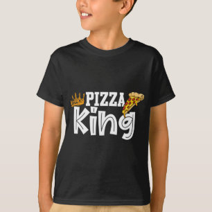 Pizza king crown and pizza funny pizza for men T-Shirt