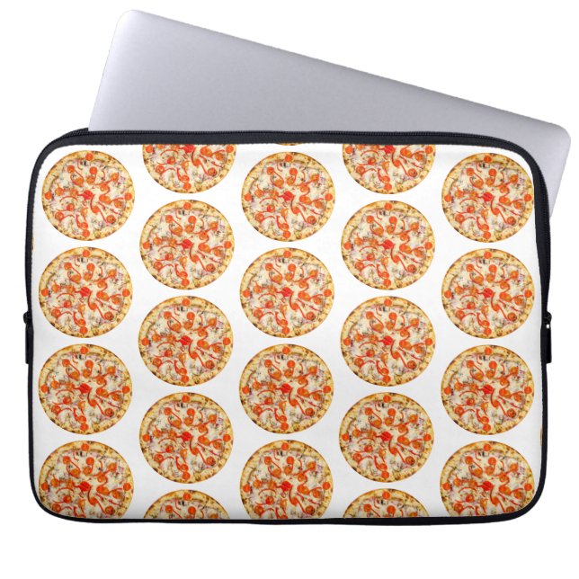 Pizza Laptop Sleeve (Front)
