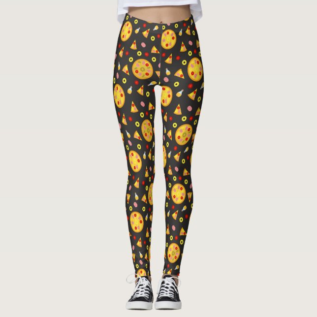 pizza lover 1 Leggings (Front)
