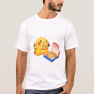 Pizza Lover Pikachu T-Shirt