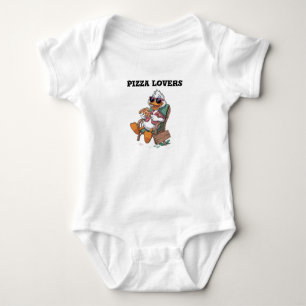 Pizza lovers  baby bodysuit