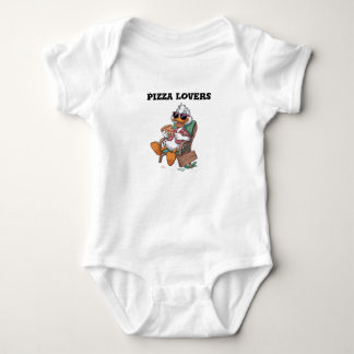 Pizza lovers baby bodysuit