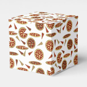 Pizza Lover's Pattern Favour Box