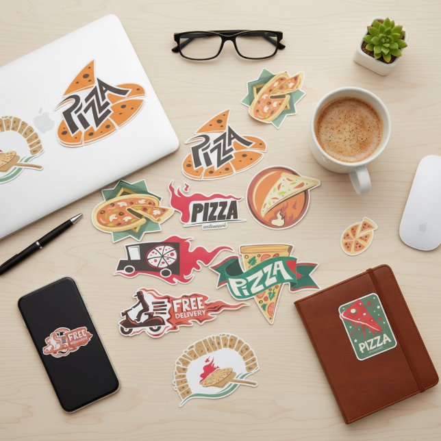 Pizza Lover's Sticker Pack (Pizza Lover's Sticker Pack)