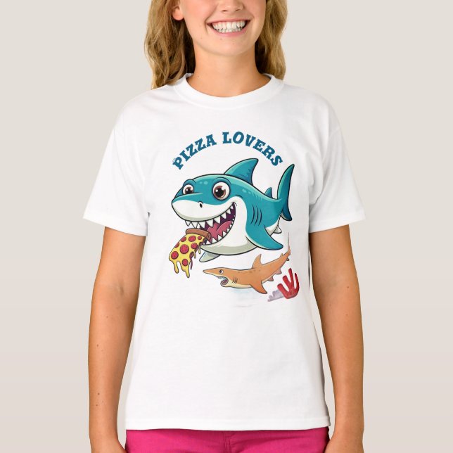 Pizza lovers T-Shirt (Front)