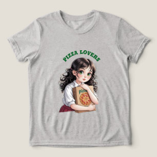 Pizza lovers Tri-Blend shirt