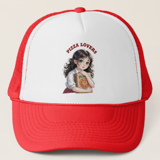 Pizza lovers trucker hat