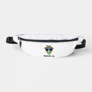 Pizza Mafia Italia – Funny Gangster Pizza Slice Bum Bags