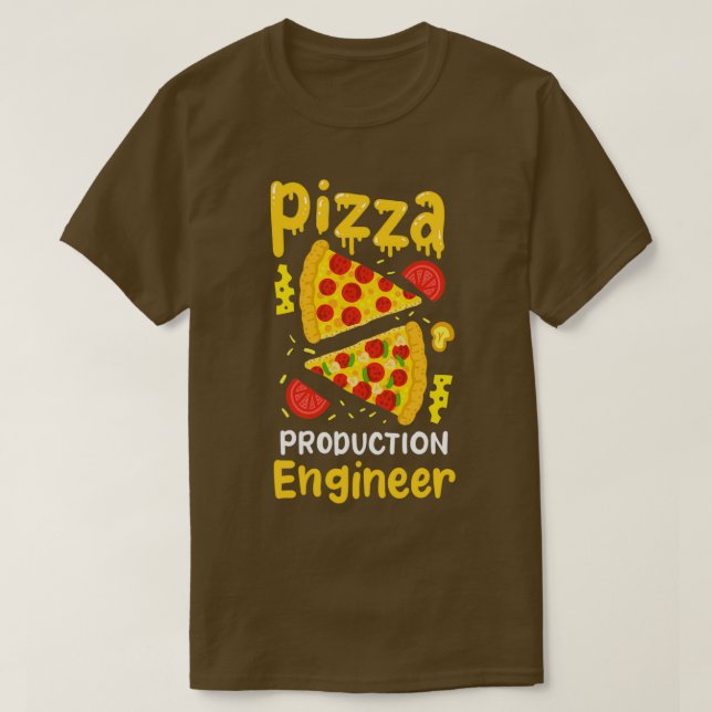 Pizza Maker Pizza Baker T-Shirt (Design Front)