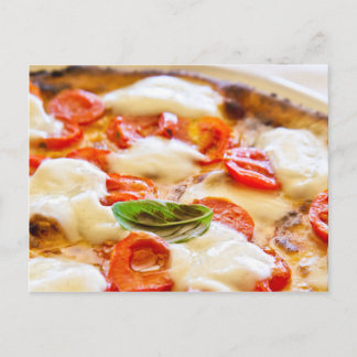 Pizza Margherita Postcard