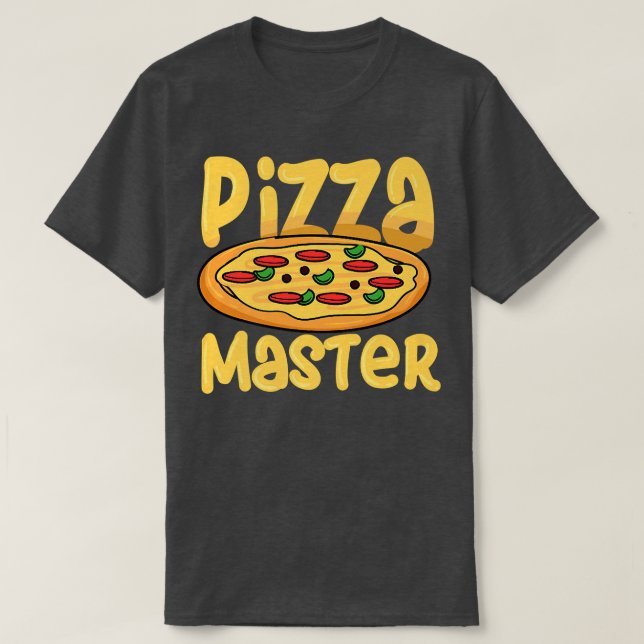 Pizza Master Funny Saying Pizza Maker Food 2188418 T-Shirt (Design Front)