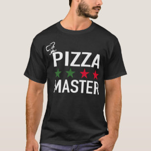 Pizza Master Pizza Chef Italian baked pirate food  T-Shirt