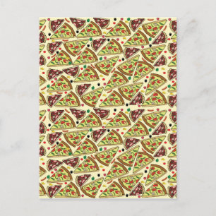 Pizza Mix Postcard