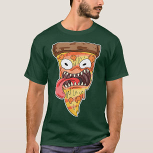 Pizza monster and pizza freak  T-Shirt