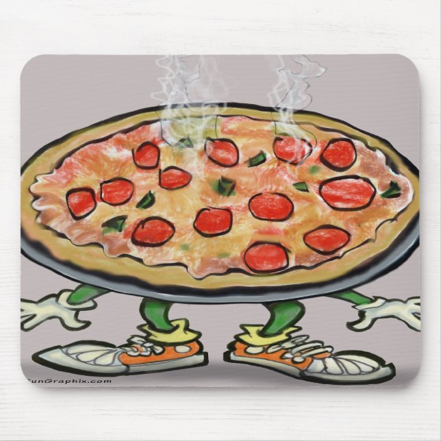 Pizza Mouse Pad (Front)