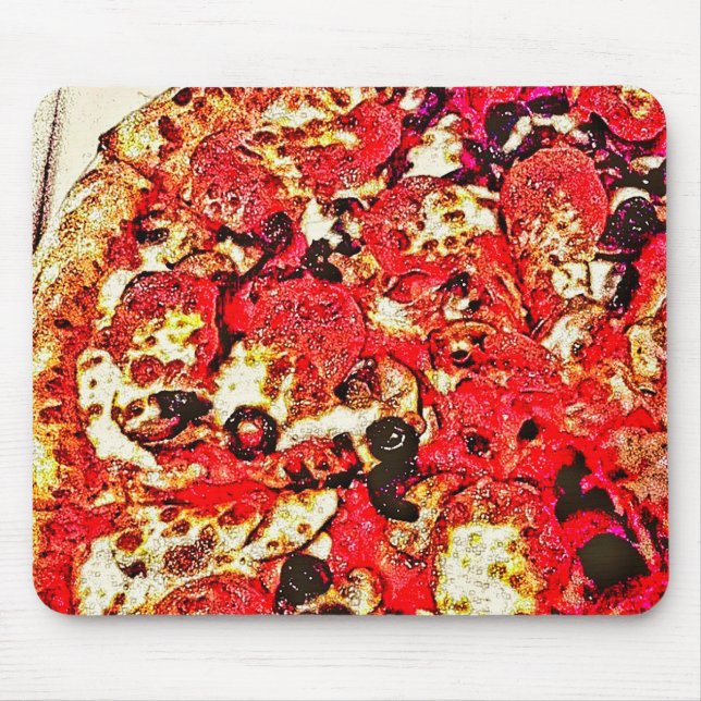 Pizza Mouse Pad (Front)