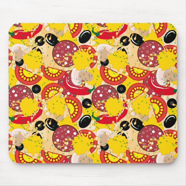 Pizza Mouse Pad (Front)