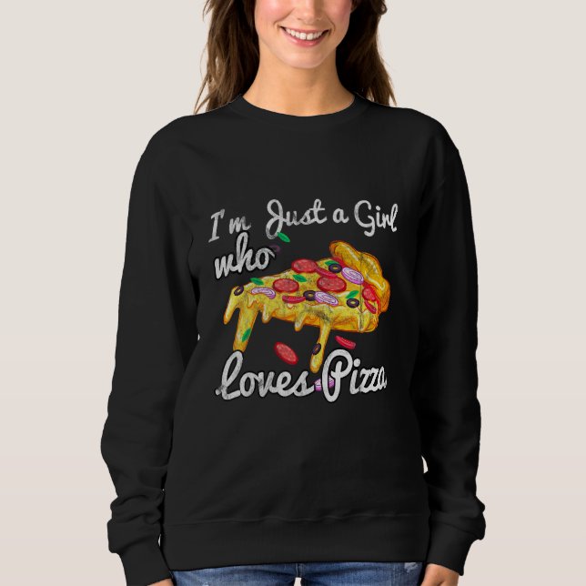 Pizza Mozarella Sauce Italian 1 Sweatshirt (Front)