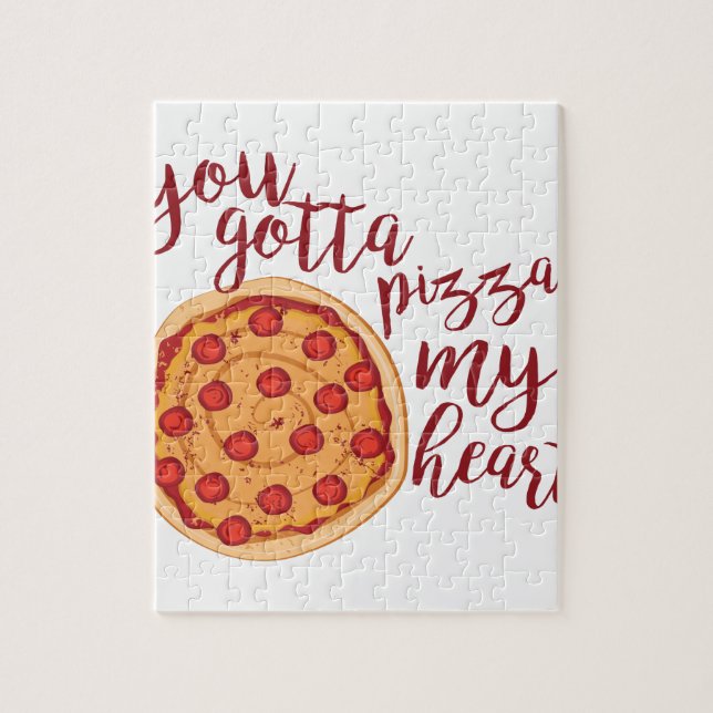 Pizza My Heart Jigsaw Puzzle (Vertical)