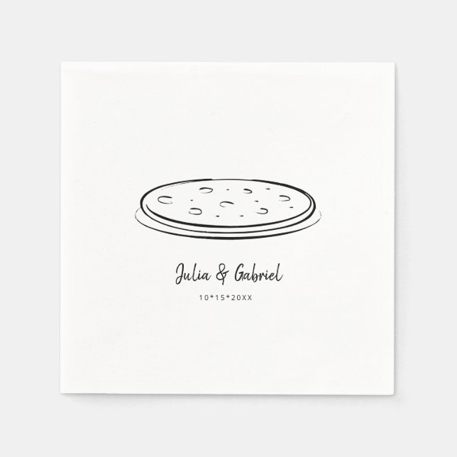Pizza Napkin (Front)