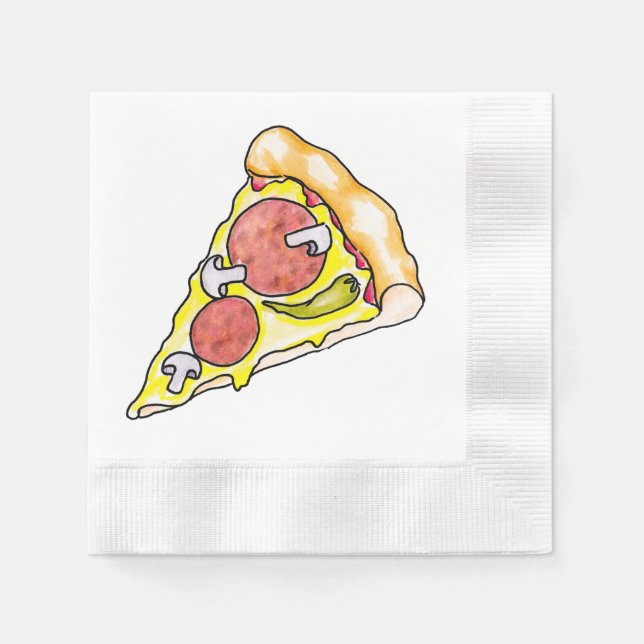 Pizza Napkin (Front)