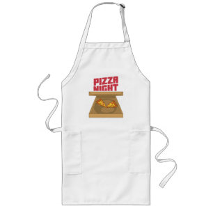 Pizza Night Long Apron