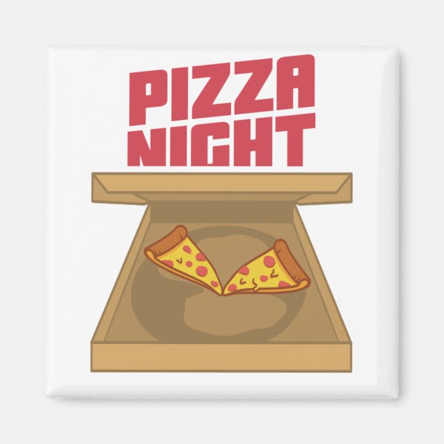 Pizza Night Magnet (Front)