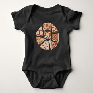 Pizza of the World - Baby Suit Bodysuit