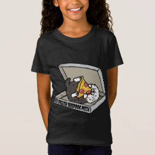 Pizza Old English Sheepdog Dog T-Shirt