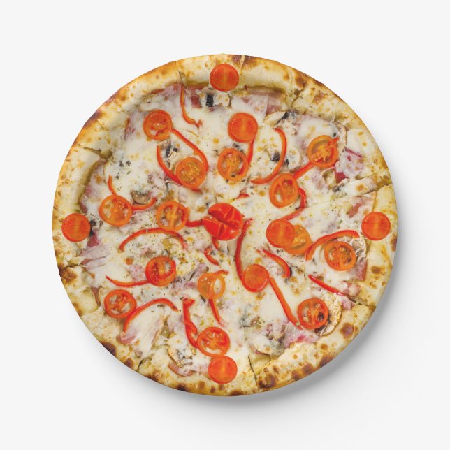 Pizza Paper Plate (Front)