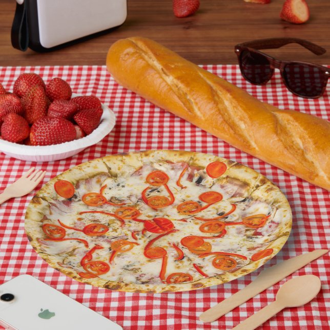 Pizza Paper Plate (Picnic)