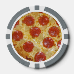 PIZZA PARLOR custom poker chips