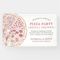 Pizza Party | Bridal Shower Banner