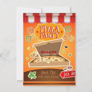 Pizza Party Card