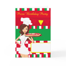 Pizza Party Card