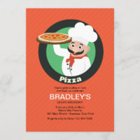 Pizza Party Invitation