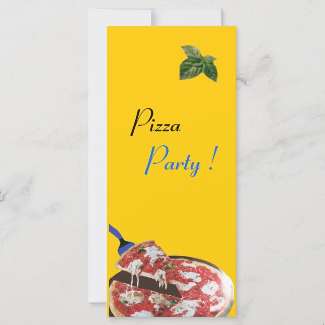 PIZZA PARTY ITALIAN KITCHEN, RESTAURANT red green (Front)