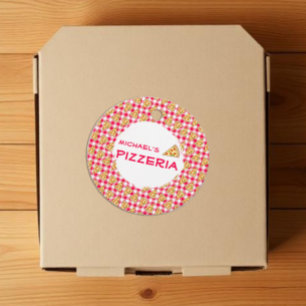 Pizza Party Kids Birthday Favour Tags